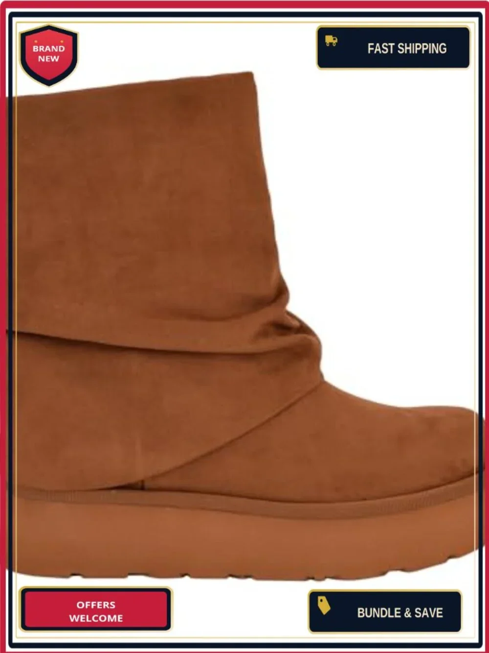 Guess Deinna Women's Slouchy Ankle Booties Faux Suede Round Toe Pull-On